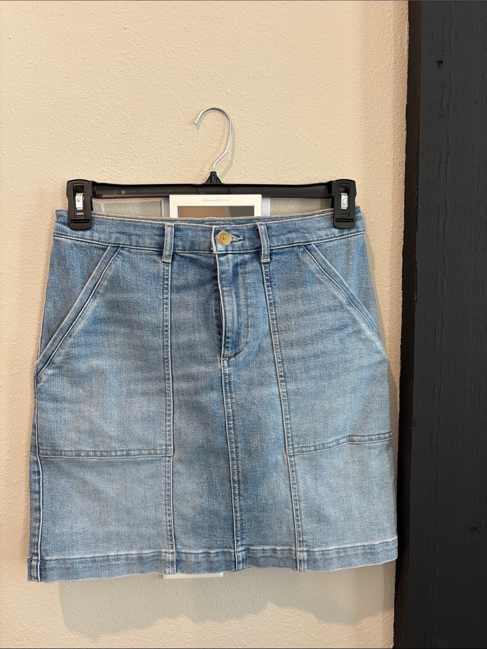 Tommy Bahama Light Blue Denim Mini Skirt